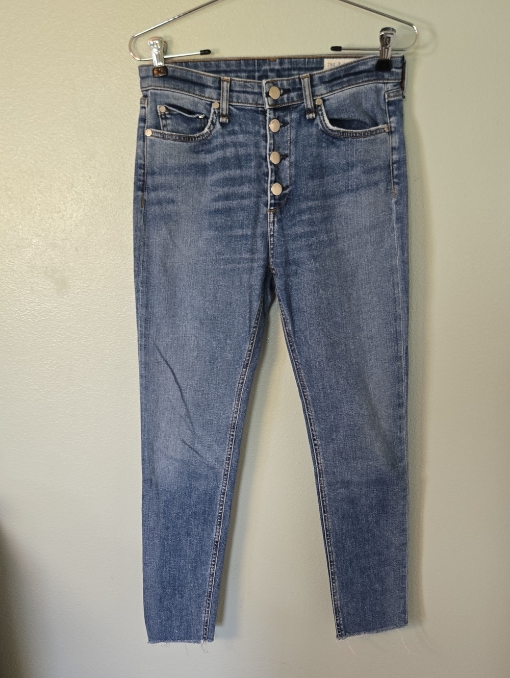 Rag & Bone | Nina High Rise Ankle Skinny Jeans Size 26
